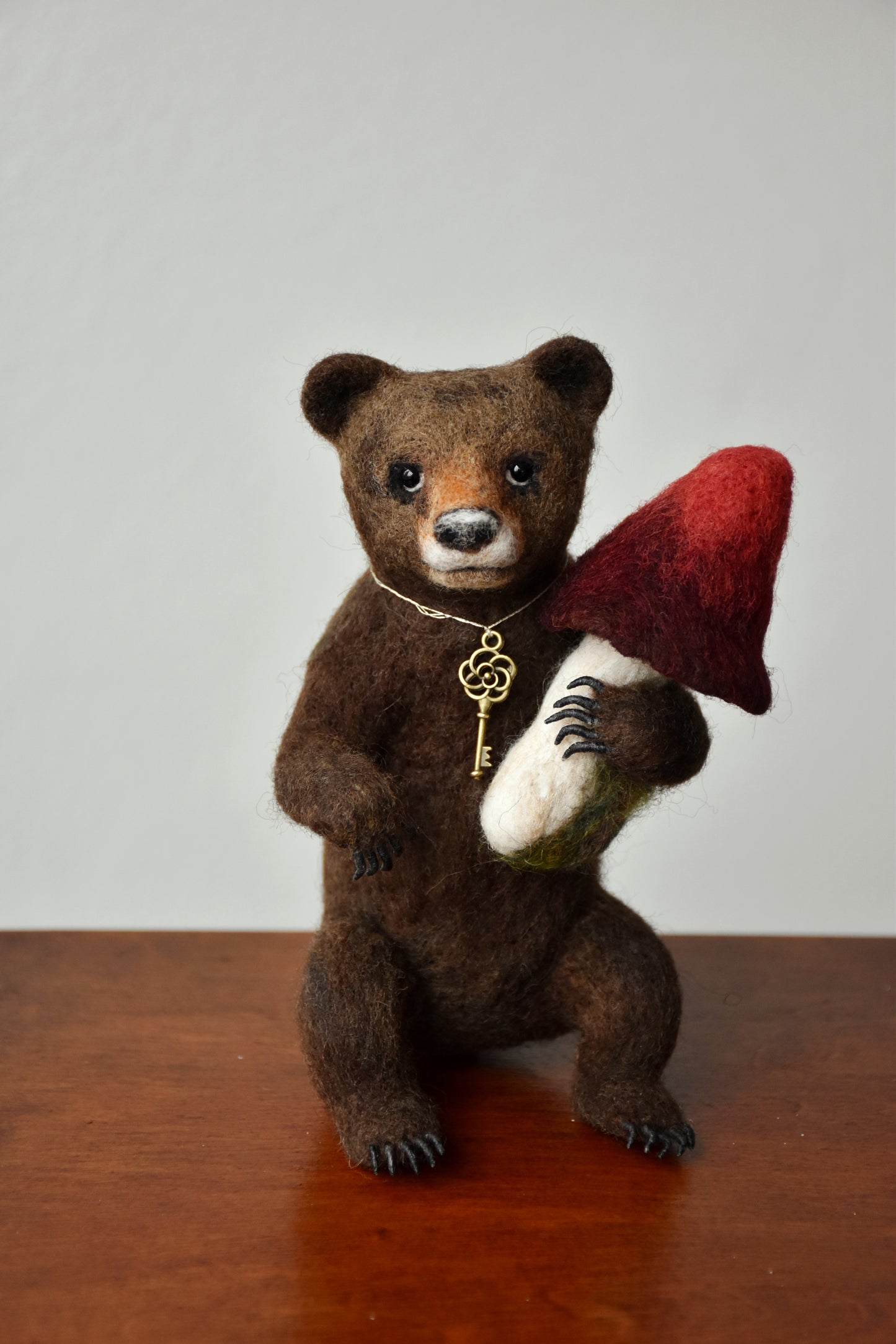 Needle Felted Baby Bear