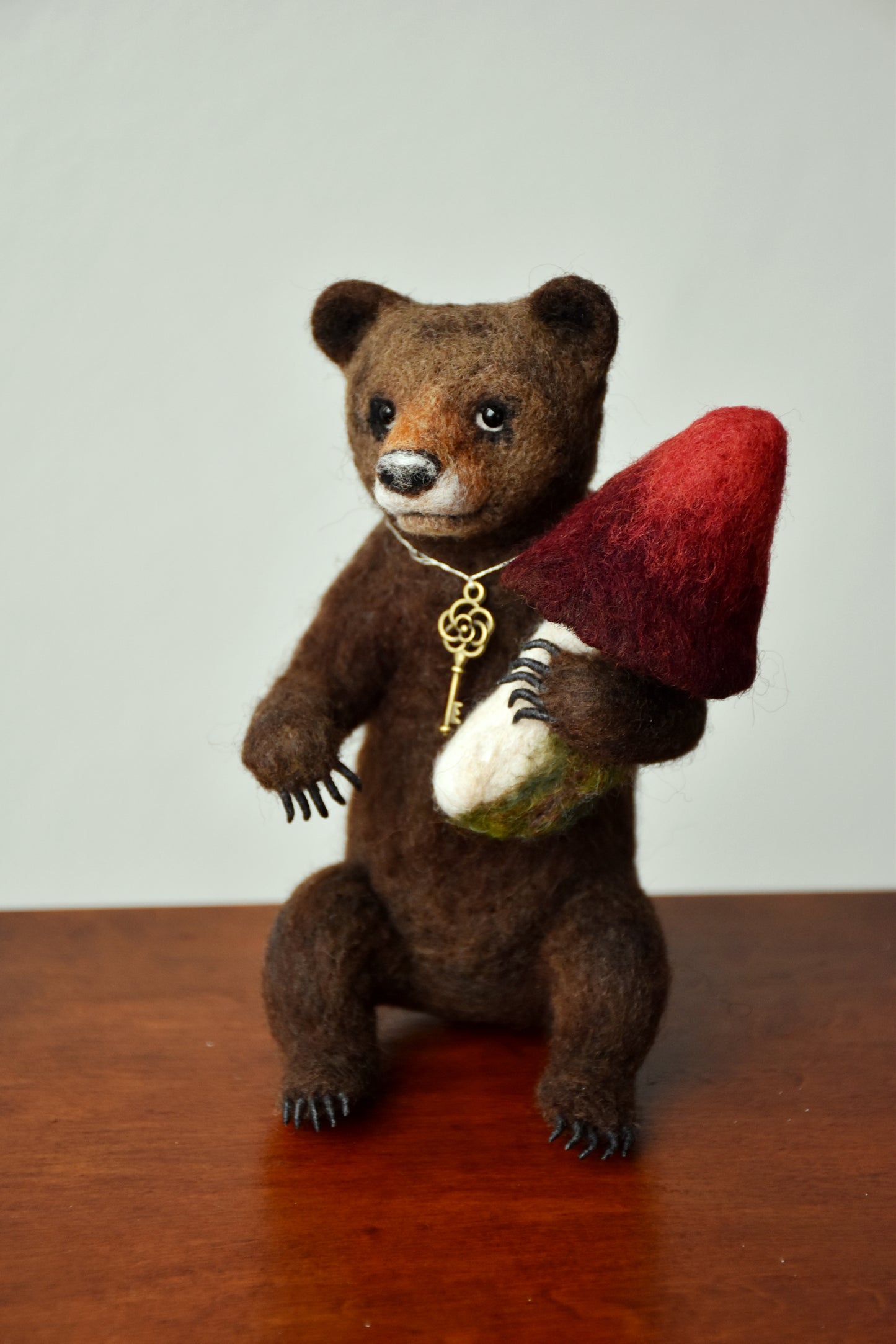 Needle Felted Baby Bear