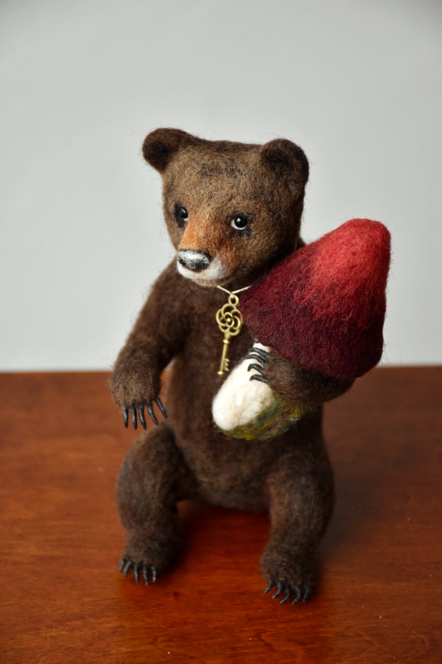 Needle Felted Baby Bear