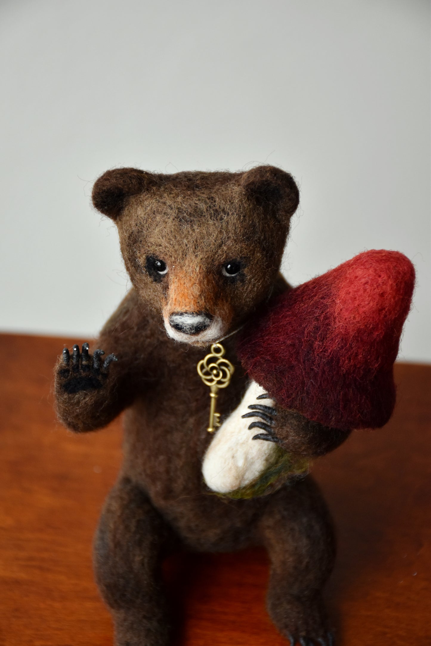 Needle Felted Baby Bear
