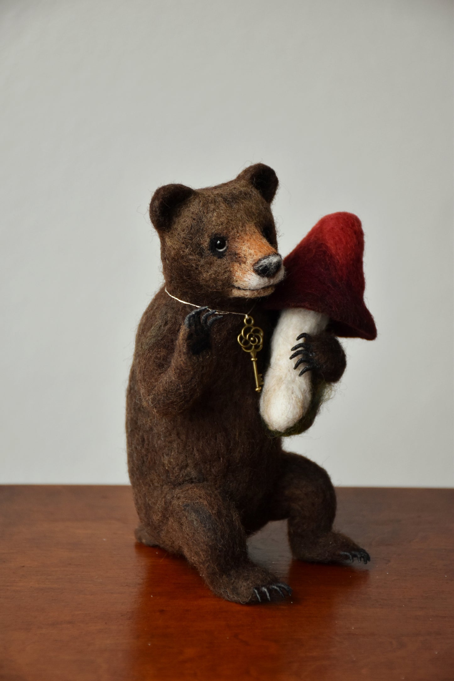 Needle Felted Baby Bear