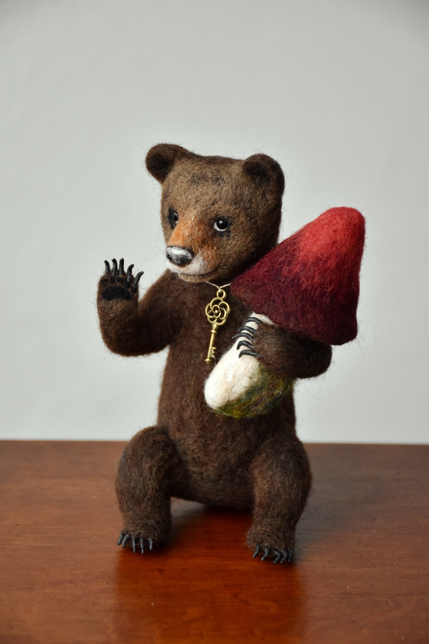 Needle Felted Baby Bear