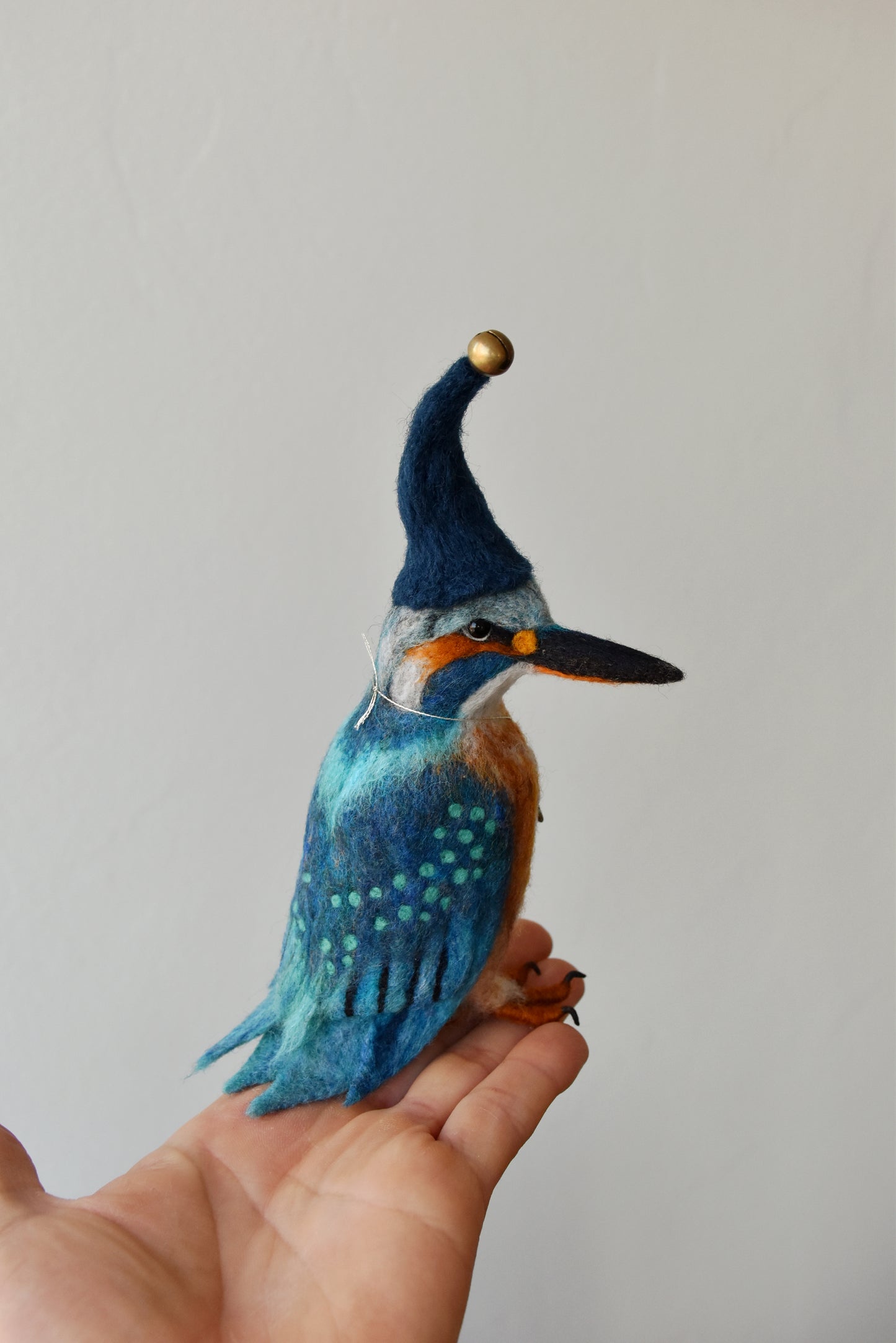 Needle Felted Kingfisher