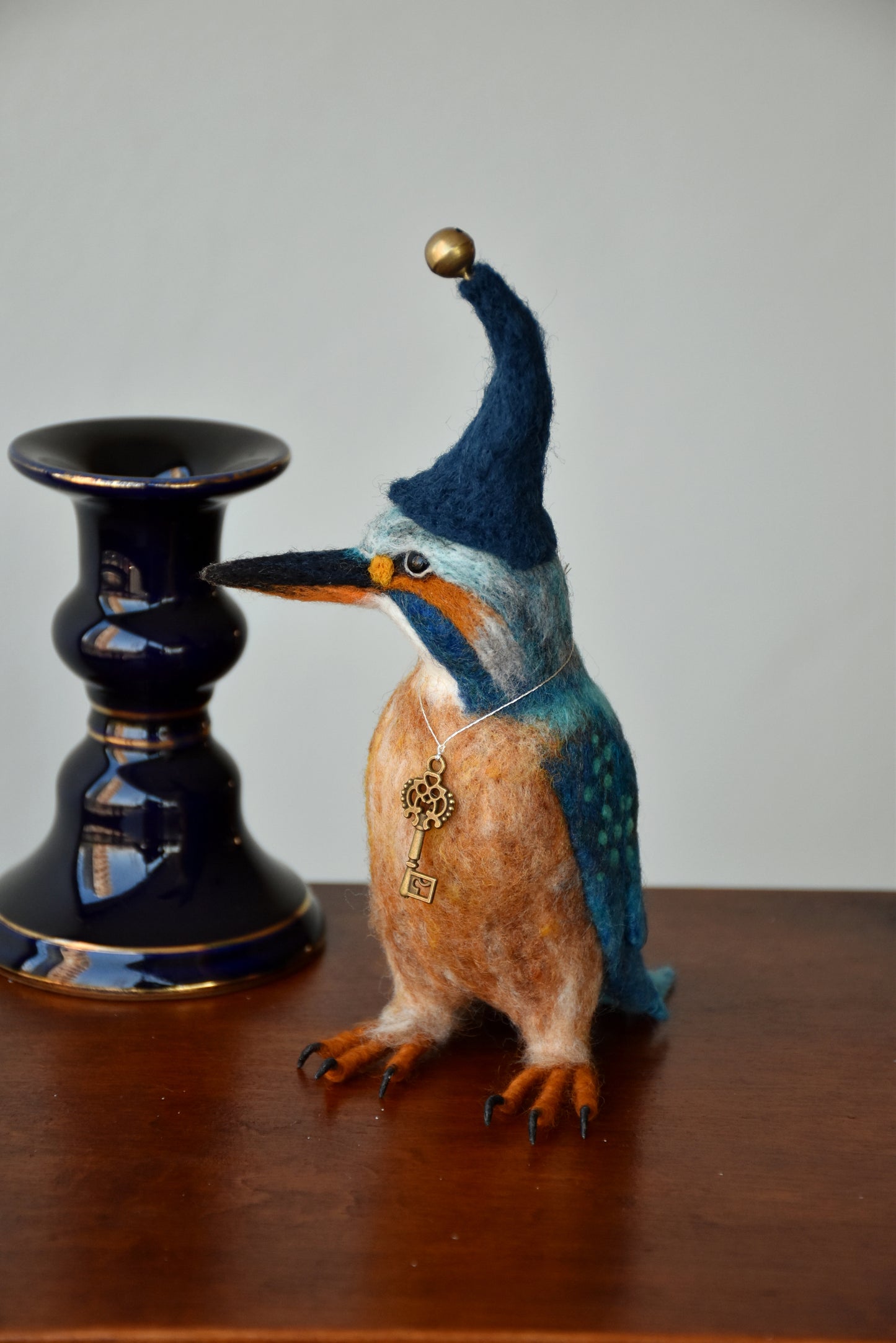Needle Felted Kingfisher