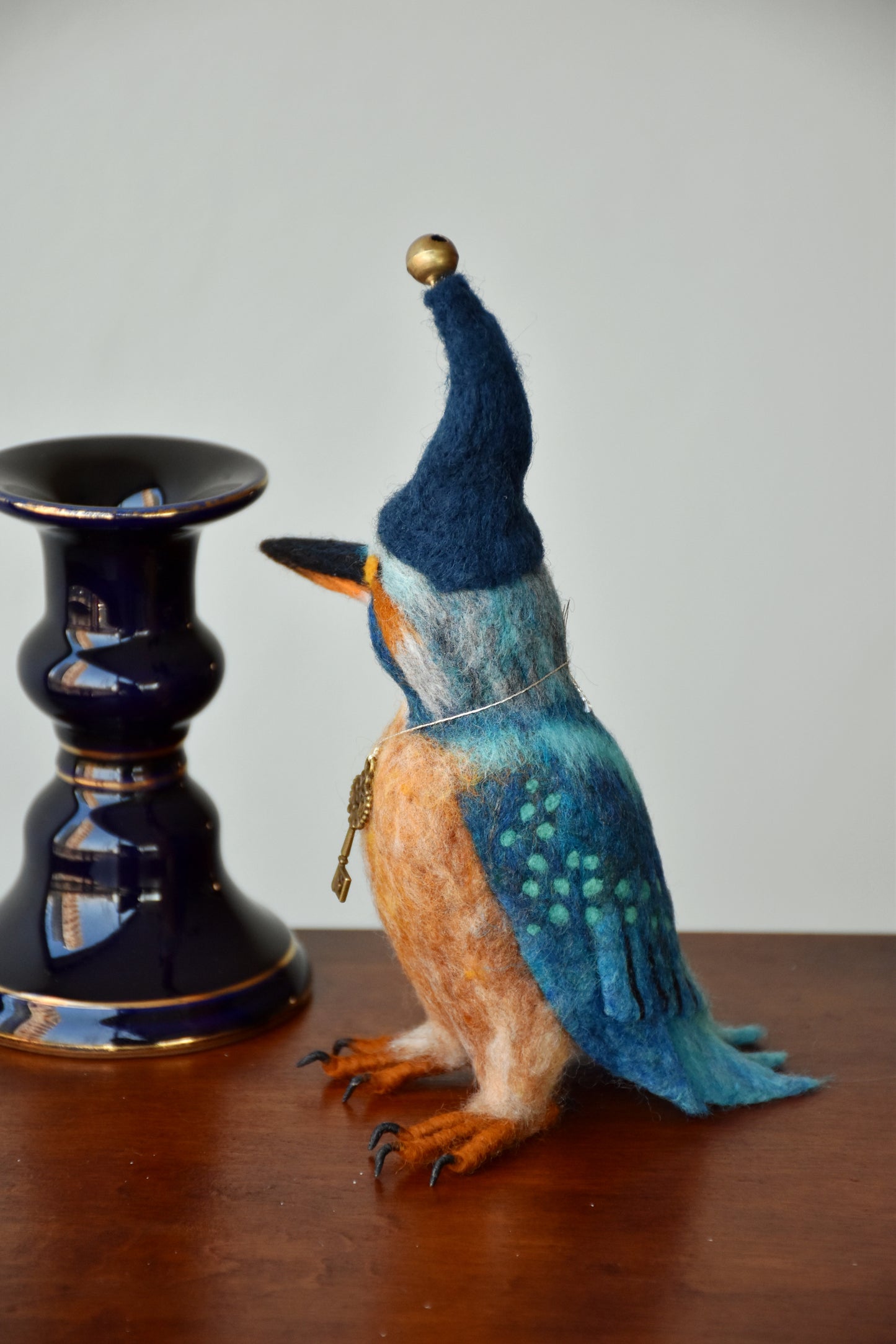 Needle Felted Kingfisher