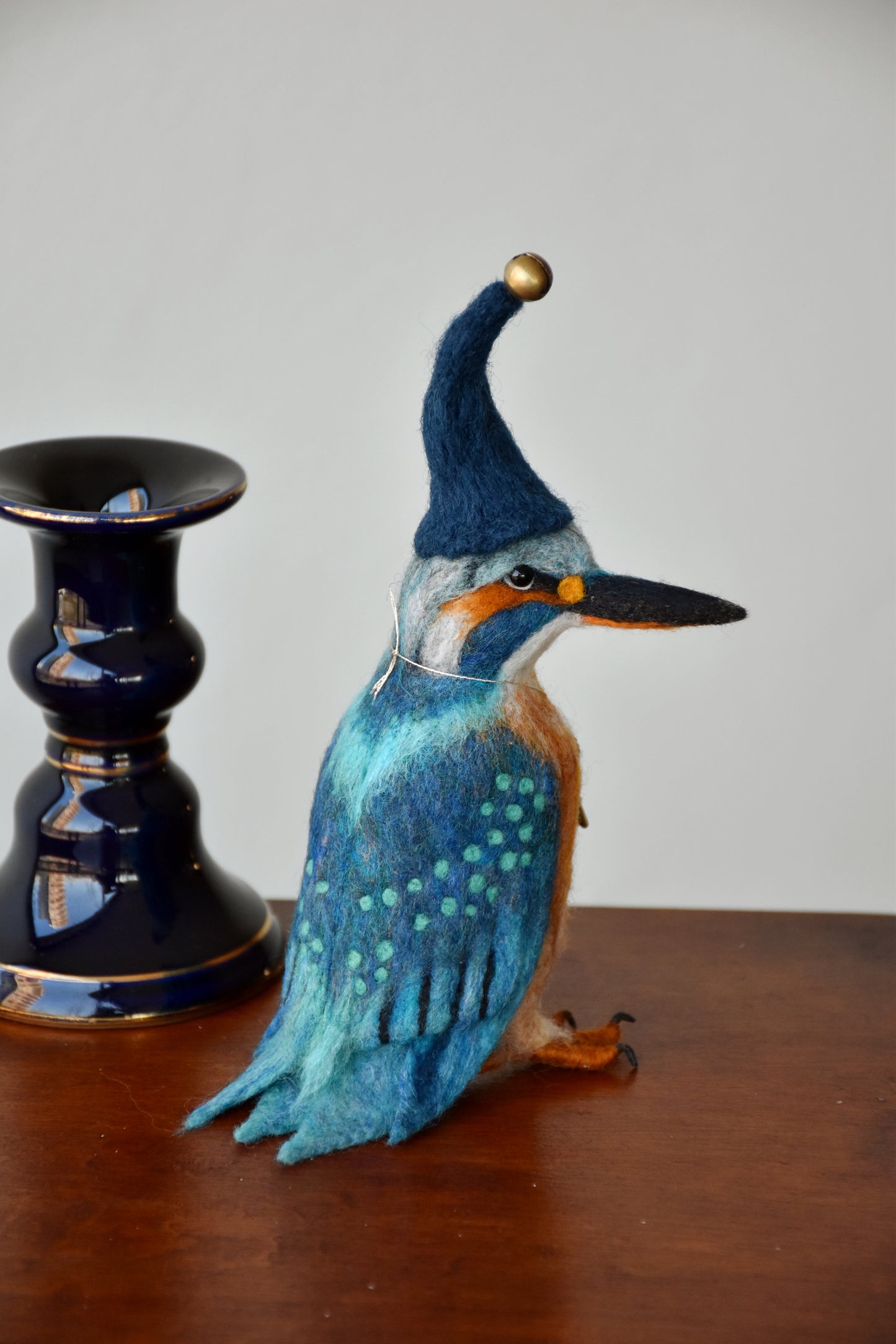 Needle Felted Kingfisher