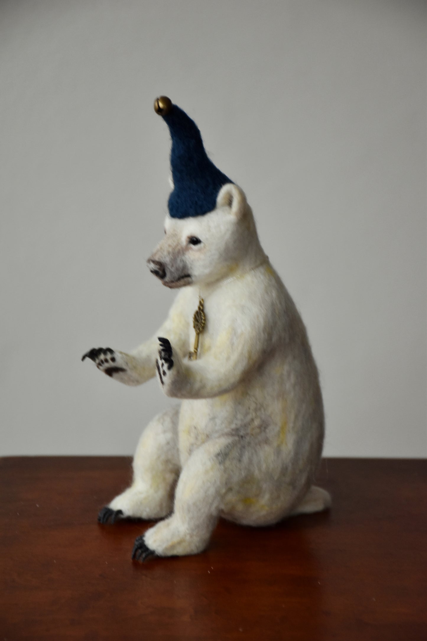 Needle Felted Bear (Polar)
