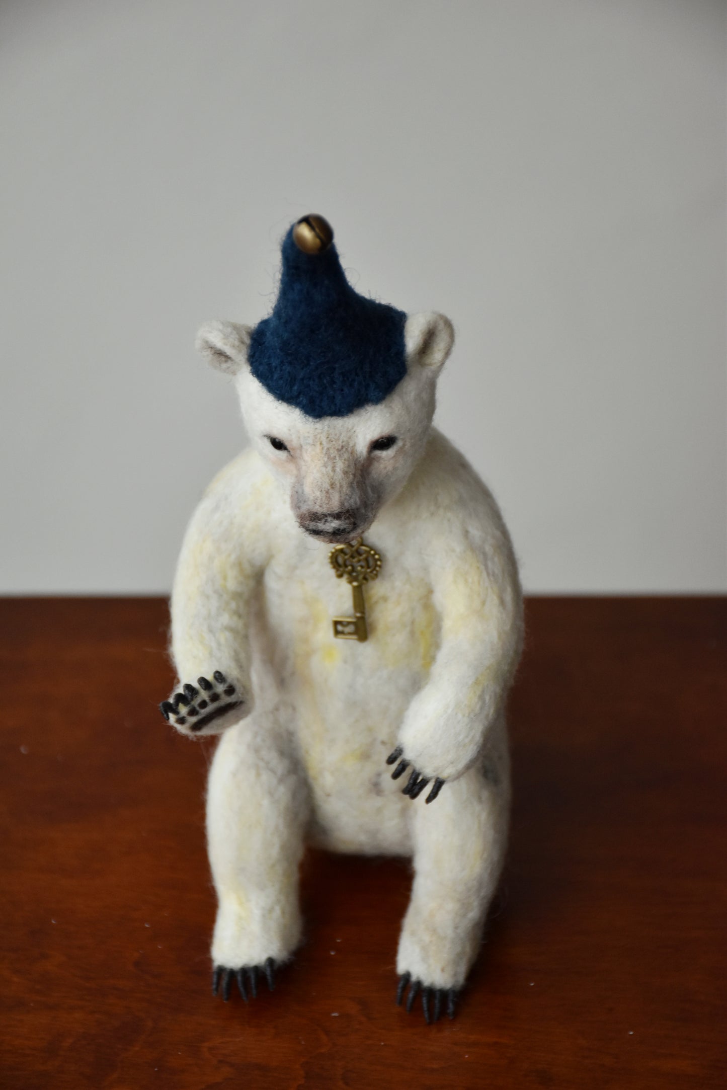 Needle Felted Bear (Polar)