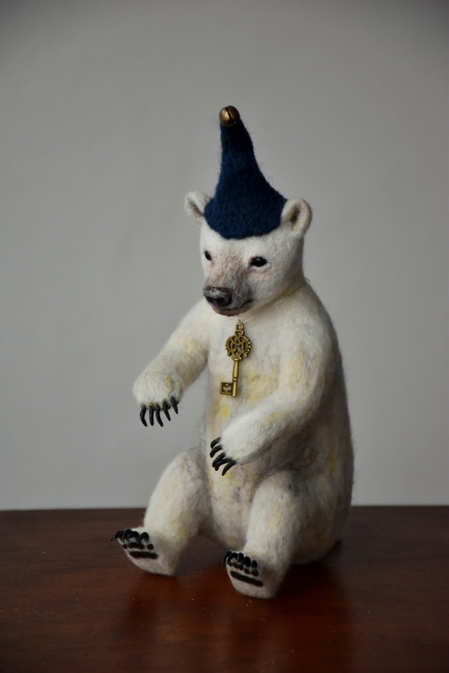 Needle Felted Bear (Polar)