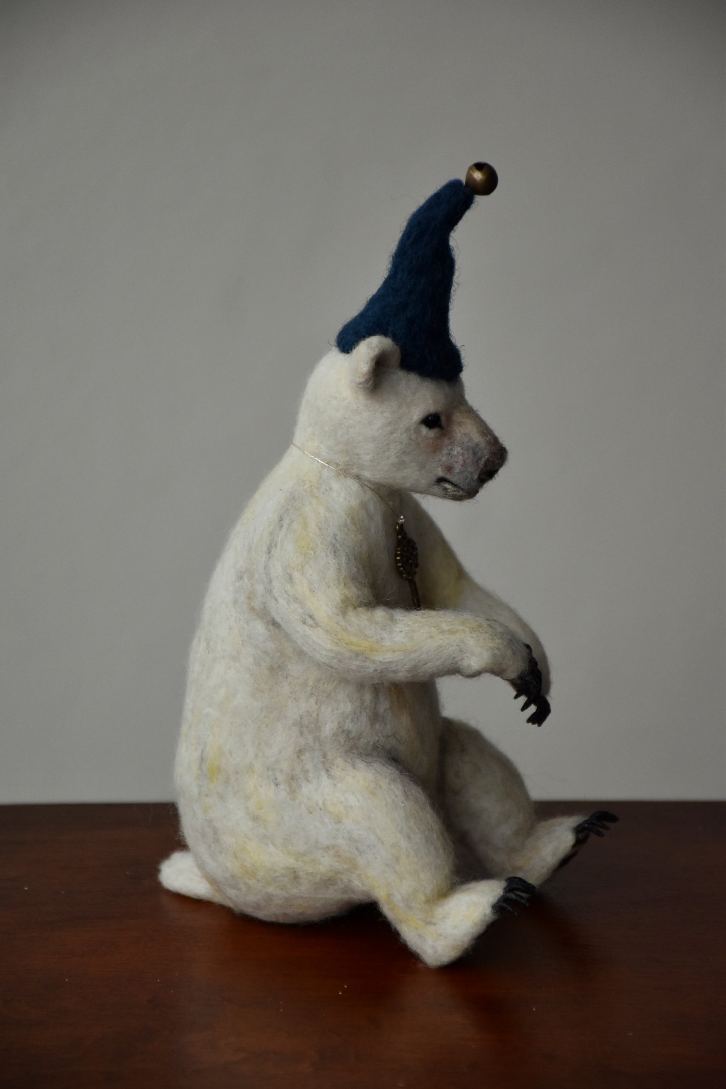 Needle Felted Bear (Polar)