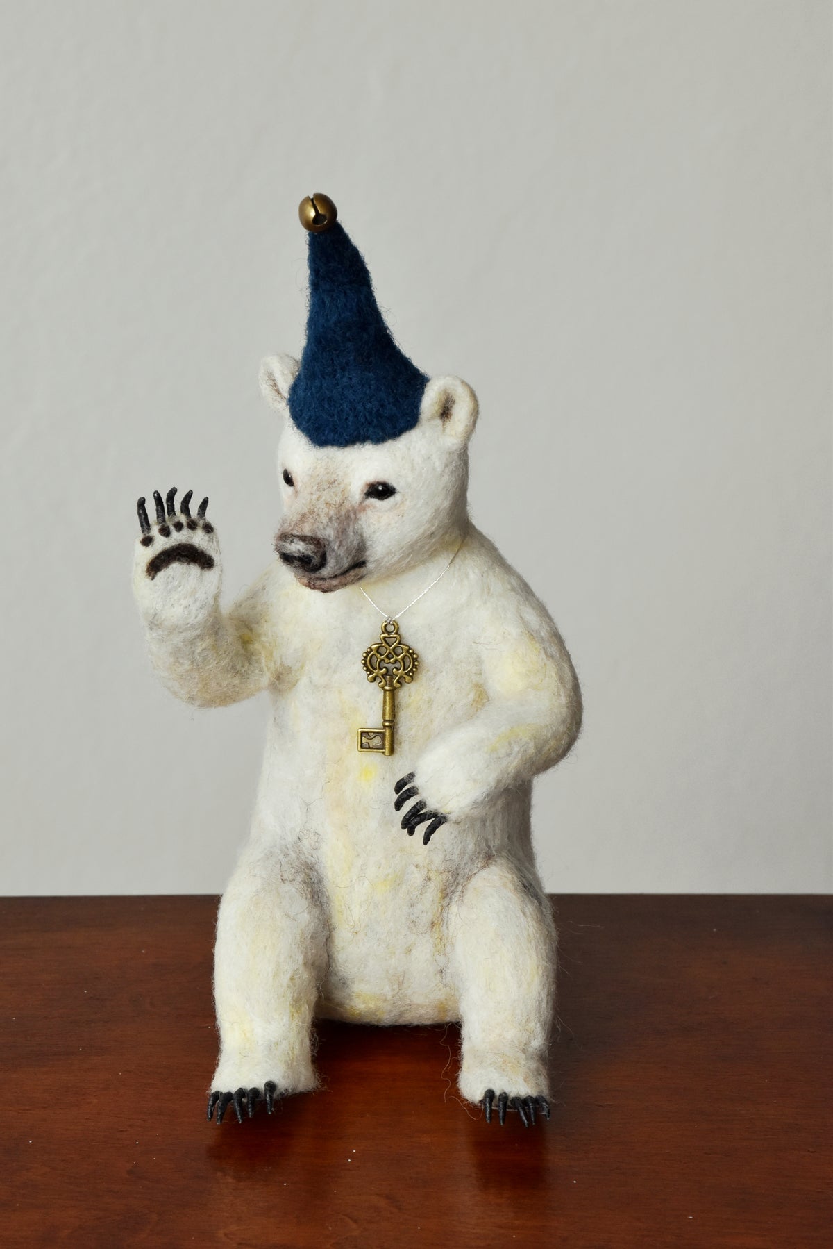 Needle Felted Bear (Polar)
