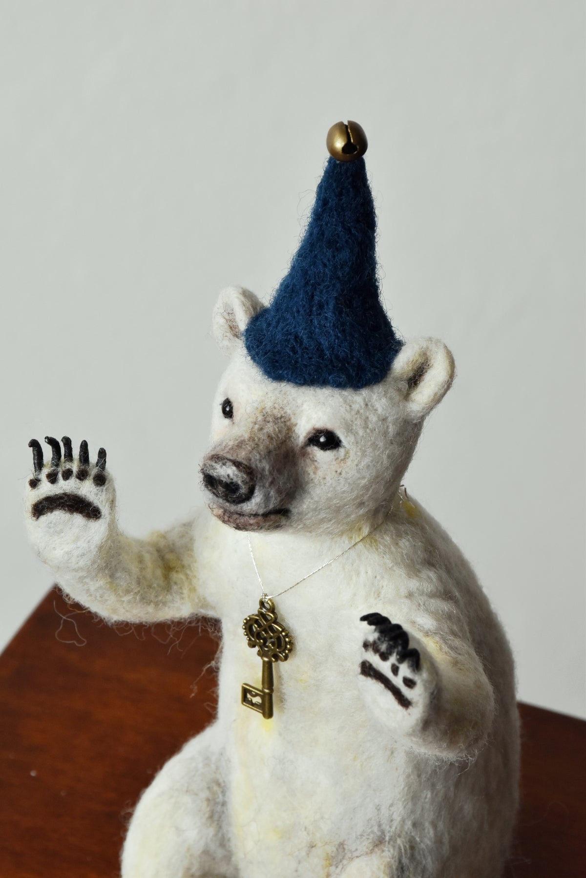 Needle Felted Bear (Polar)