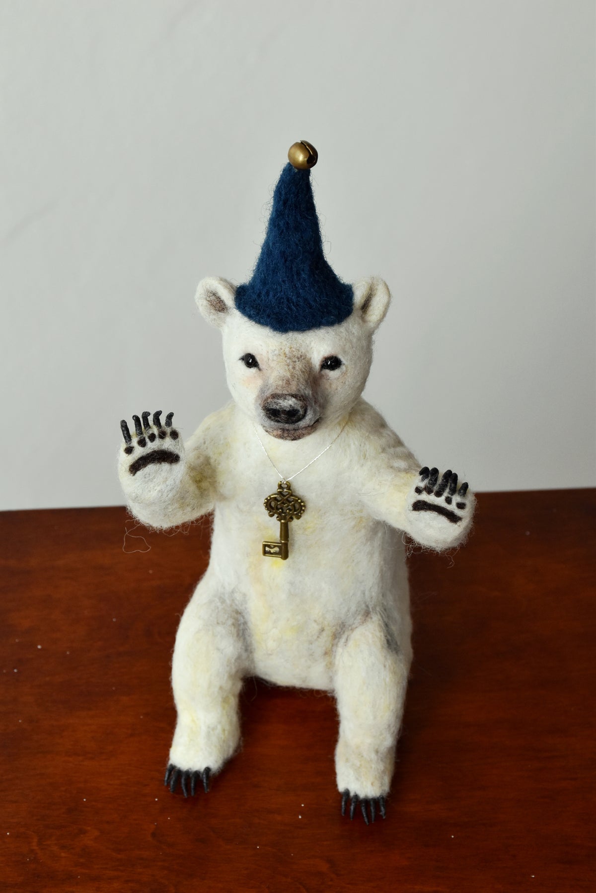 Needle Felted Bear (Polar)