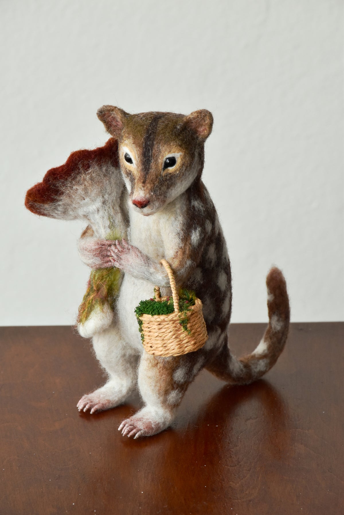 Needle Felted Friendly Quoll