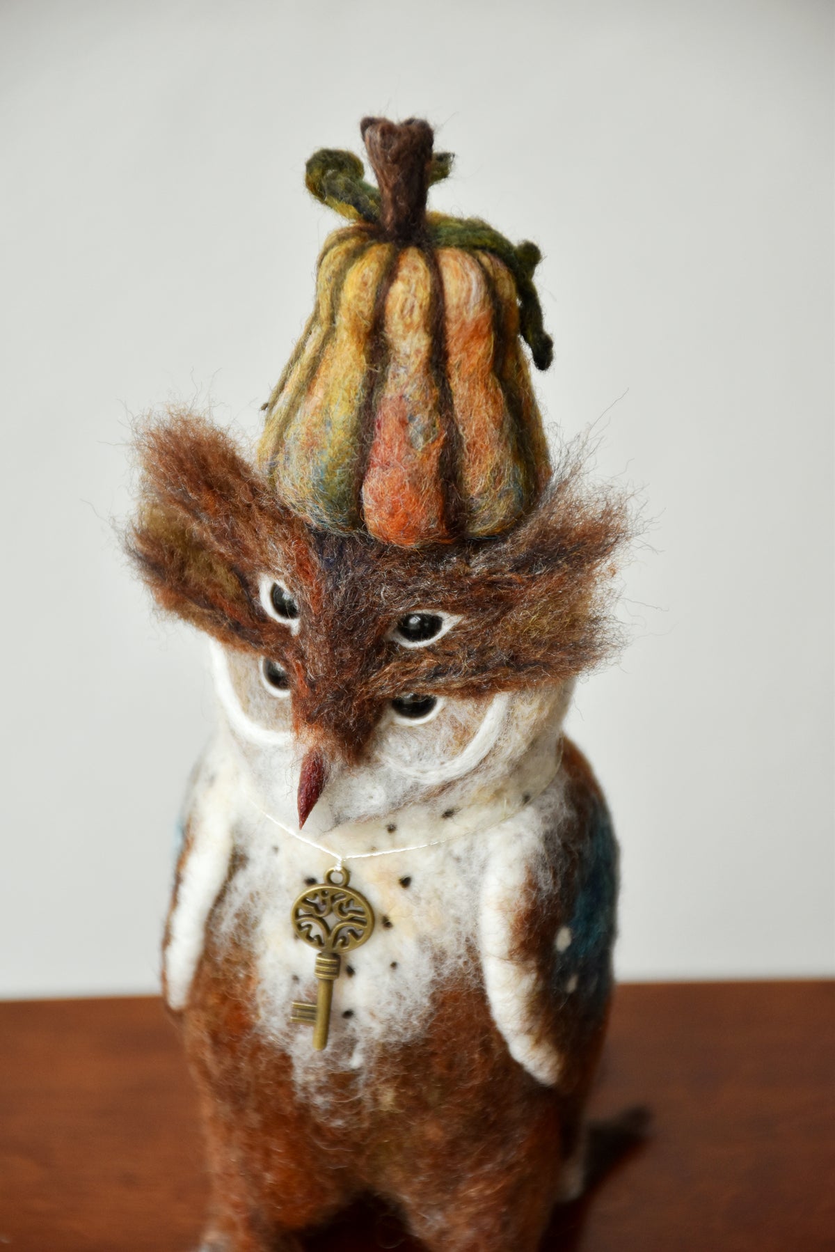 Needle Felted Autumnal Mutant of the Orchard