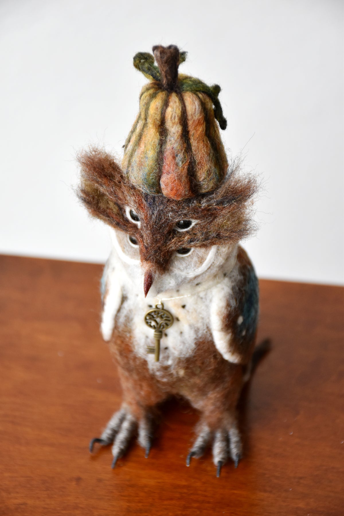Needle Felted Autumnal Mutant of the Orchard