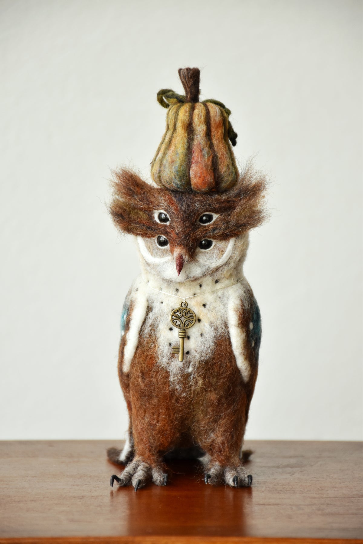 Needle Felted Autumnal Mutant of the Orchard