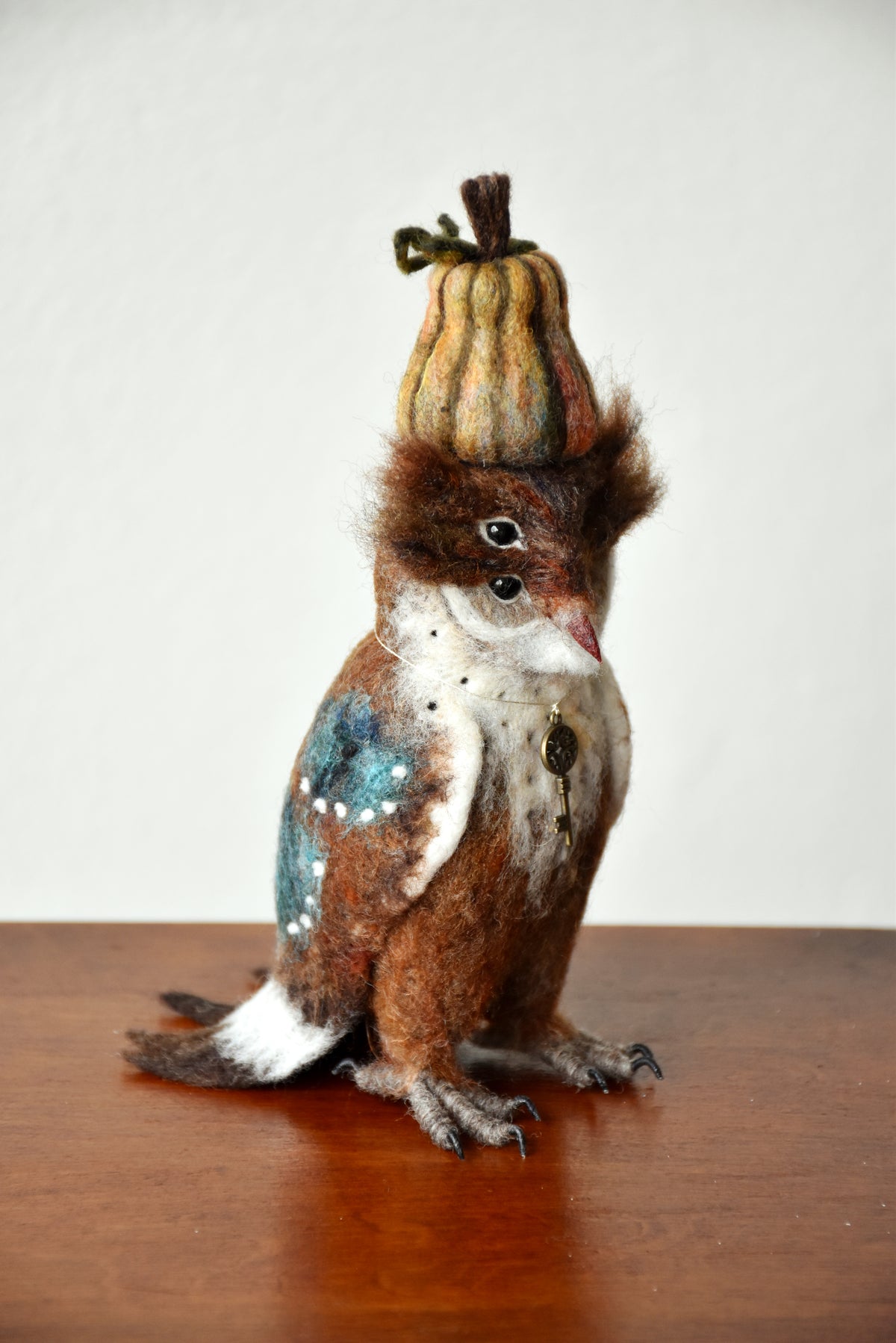 Needle Felted Autumnal Mutant of the Orchard