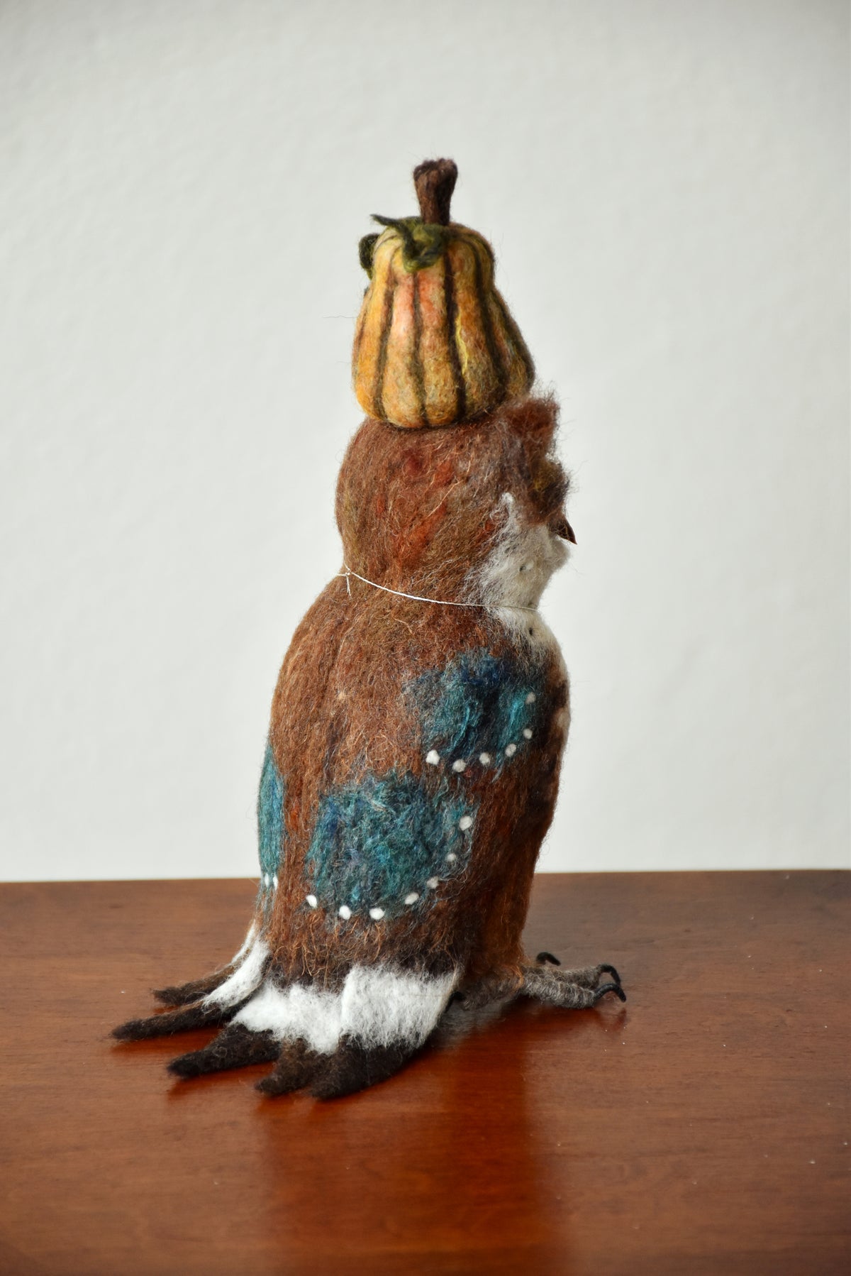 Needle Felted Autumnal Mutant of the Orchard