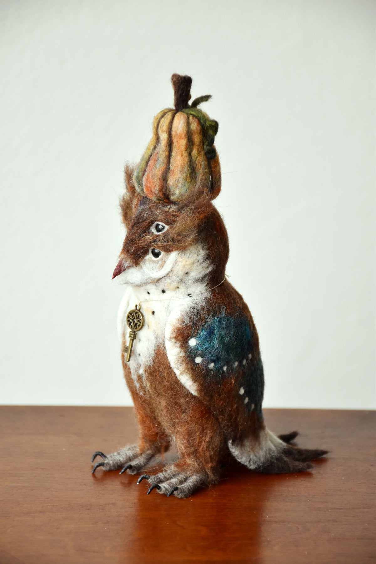 Needle Felted Autumnal Mutant of the Orchard