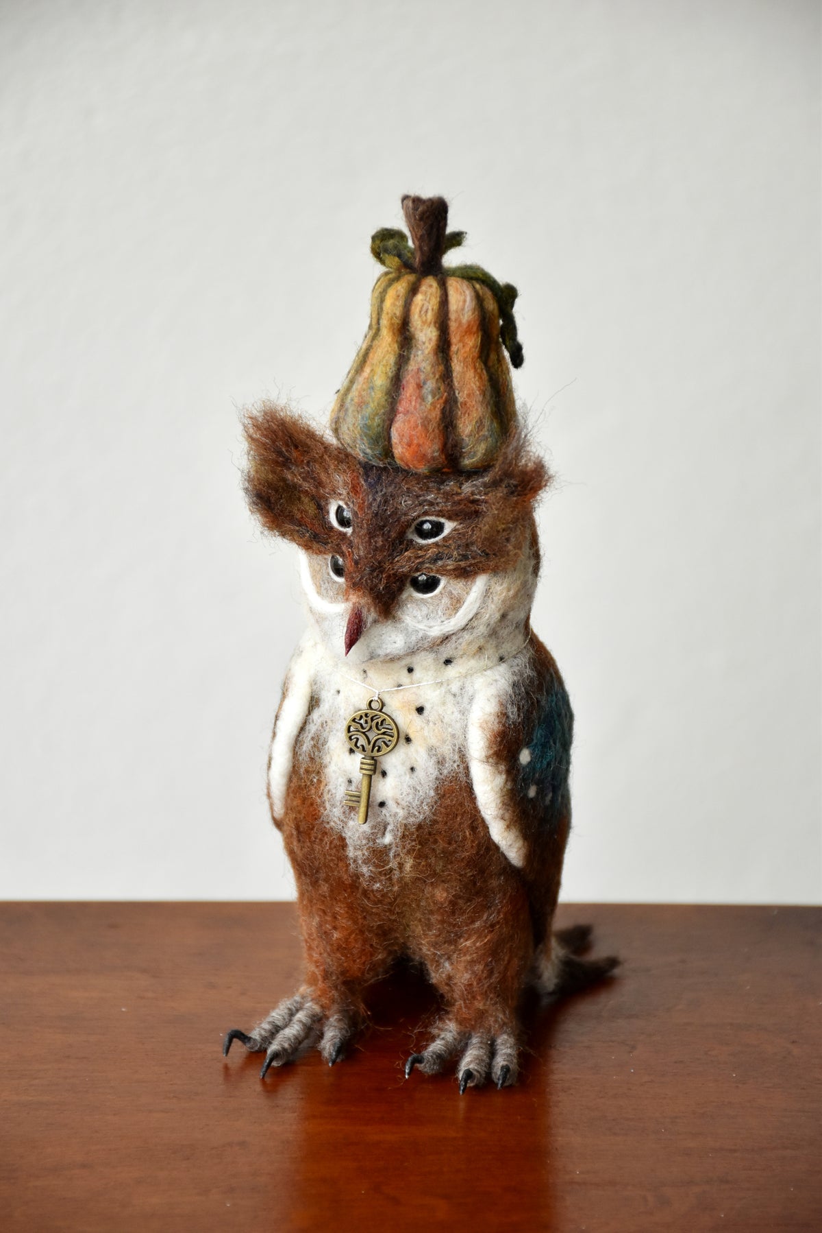 Needle Felted Autumnal Mutant of the Orchard