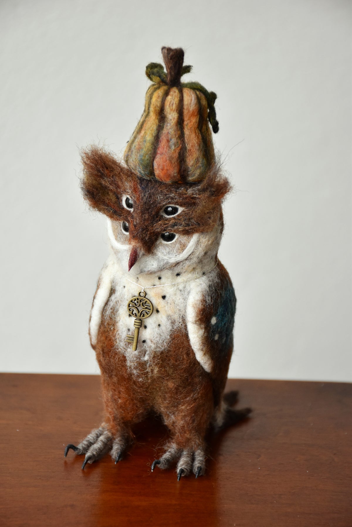 Needle Felted Autumnal Mutant of the Orchard