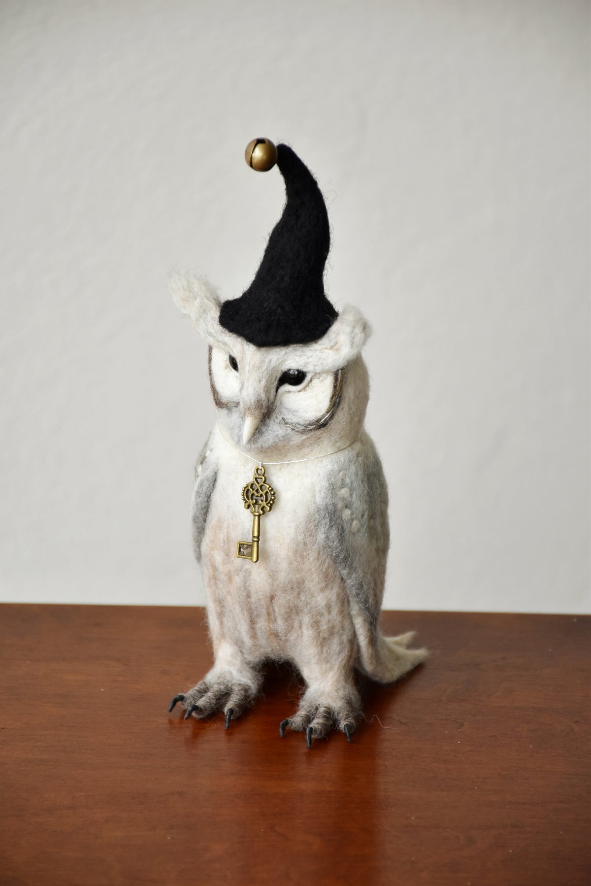 Needle Felted Little Albino