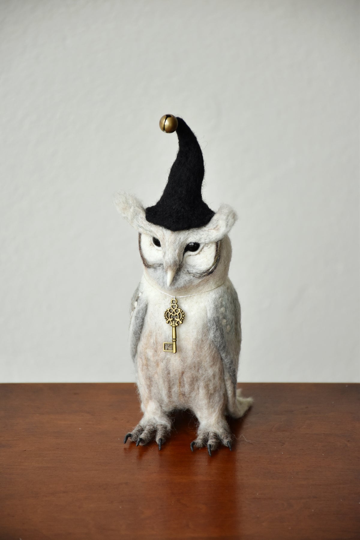Needle Felted Little Albino