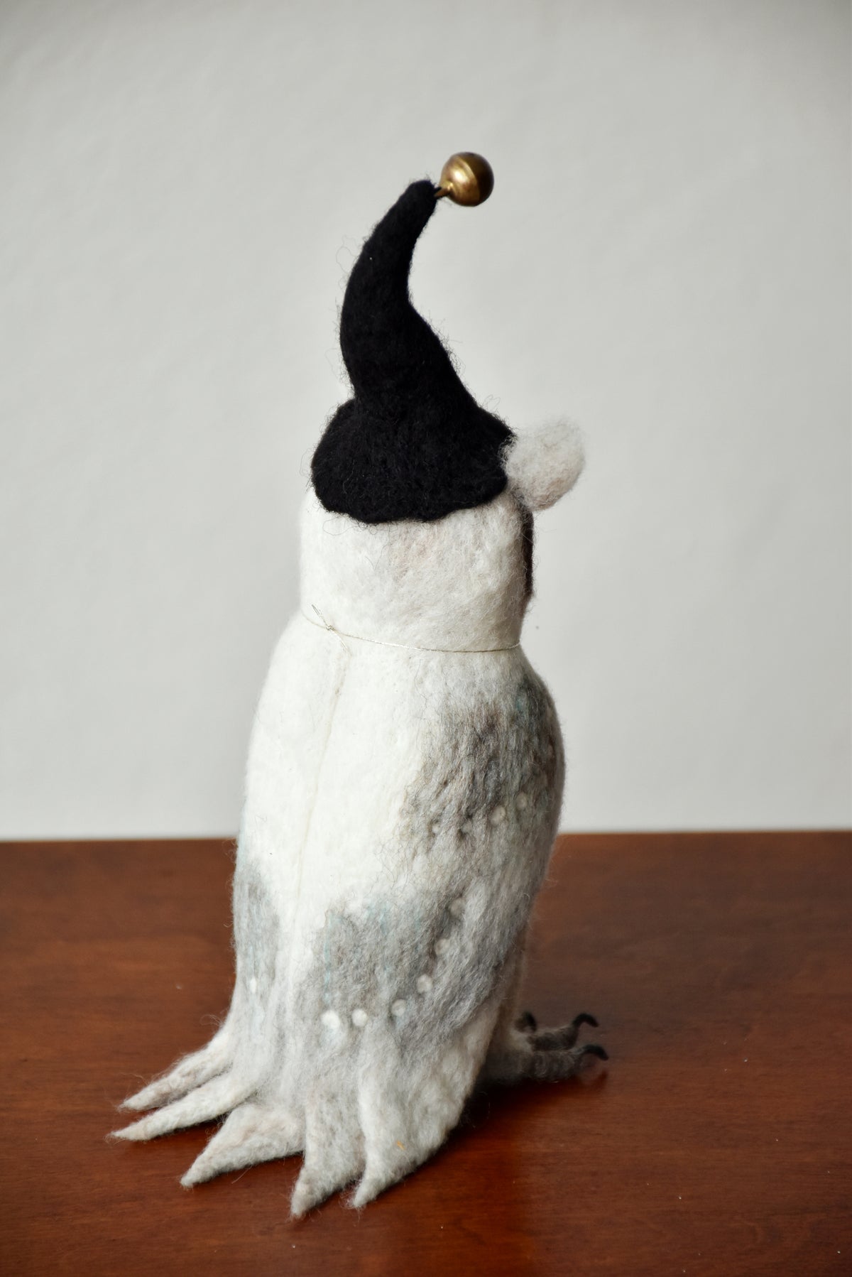 Needle Felted Little Albino
