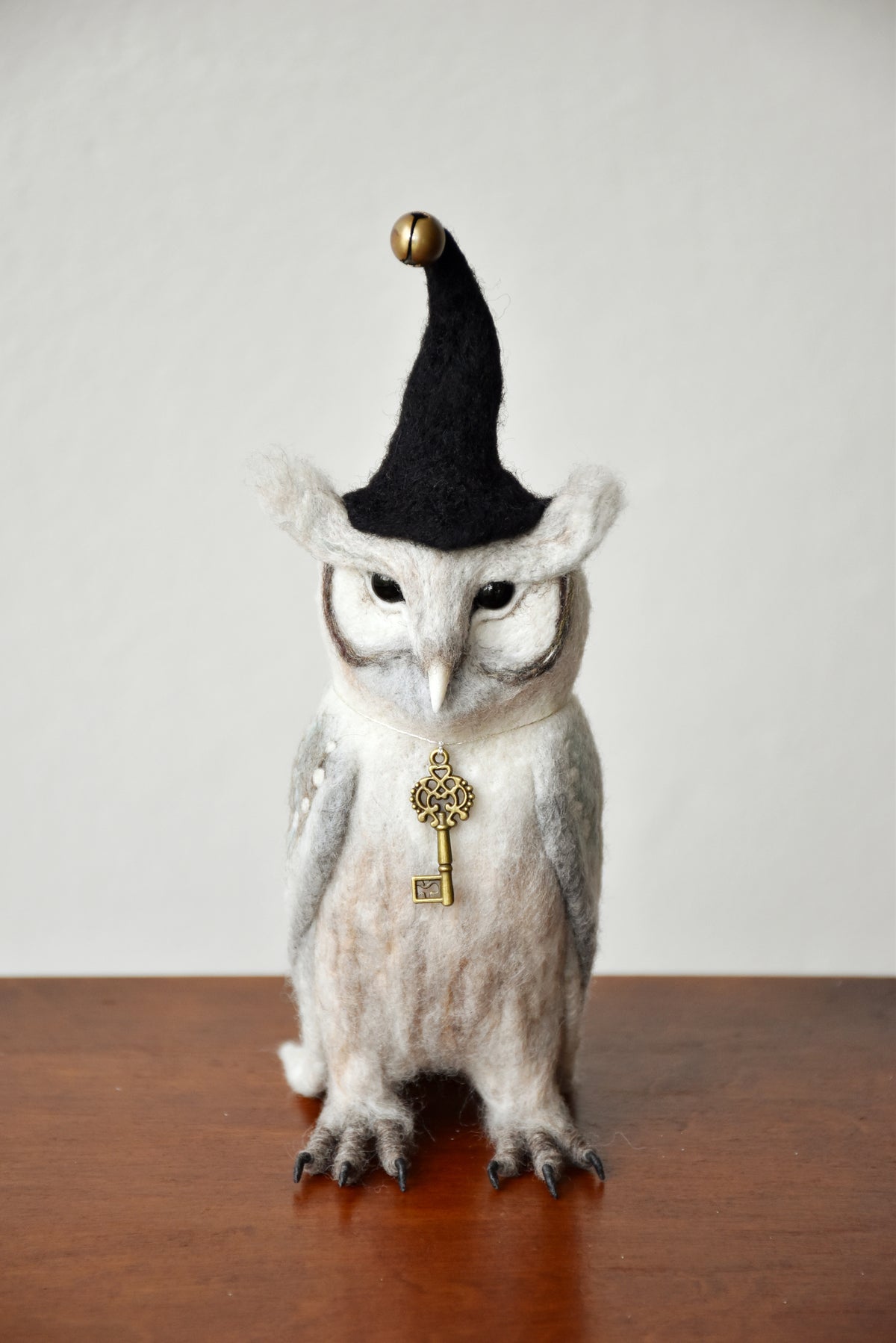 Needle Felted Little Albino