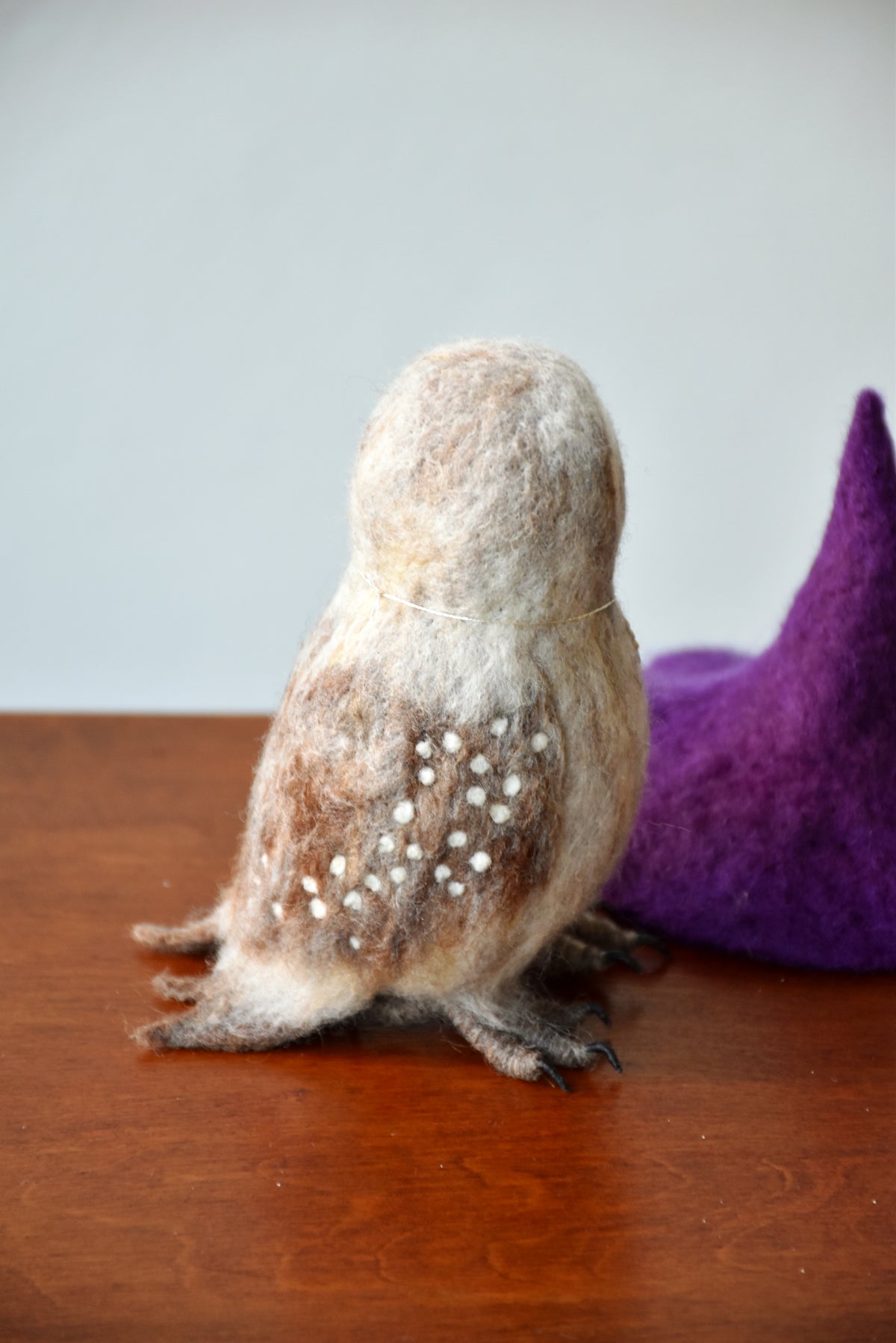 Needle Felted Little Witch Owl